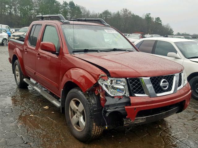 1N6AD07U86C461257 - 2006 NISSAN FRONTIER C RED photo 1