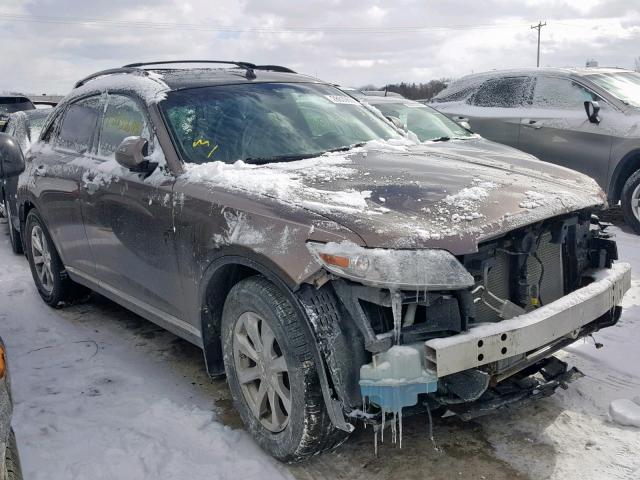 JNRAS08W48X202852 - 2008 INFINITI FX35 GRAY photo 1