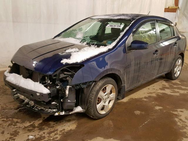 3N1AB61E89L651519 - 2009 NISSAN SENTRA 2.0 BLUE photo 2