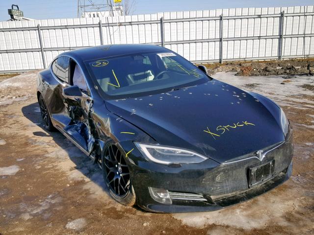 5YJSA1E49GF172546 - 2016 TESLA MODEL S BLACK photo 1