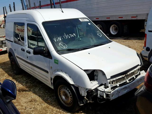 NM0LS6AN5DT135769 - 2013 FORD TRANSIT CO WHITE photo 1