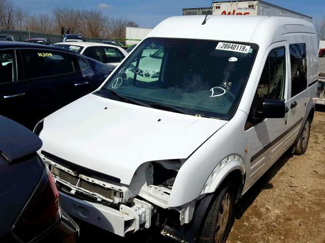 NM0LS6AN5DT135769 - 2013 FORD TRANSIT CO WHITE photo 2