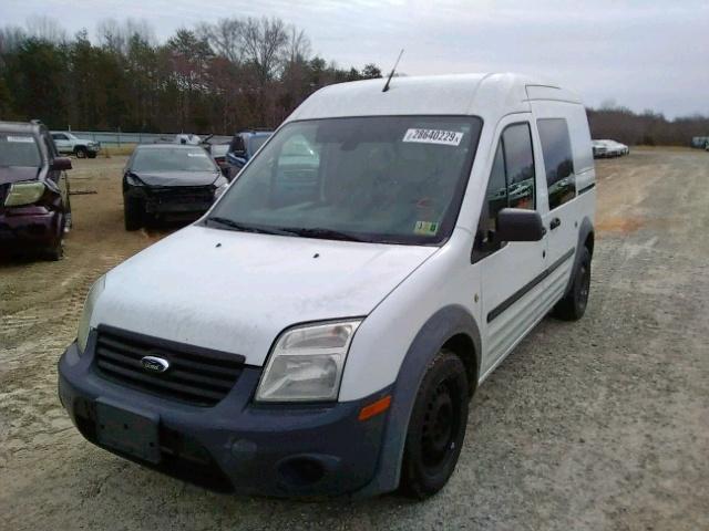 NM0LS6AN5DT133794 - 2013 FORD TRANSIT CO WHITE photo 2