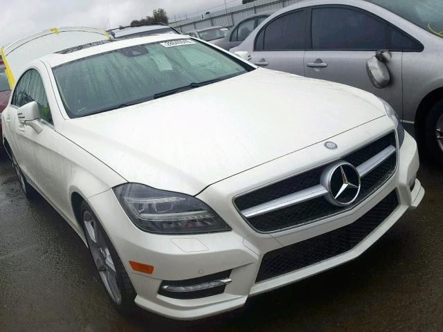 WDDLJ7DB0EA098548 - 2014 MERCEDES-BENZ CLS 550 WHITE photo 1