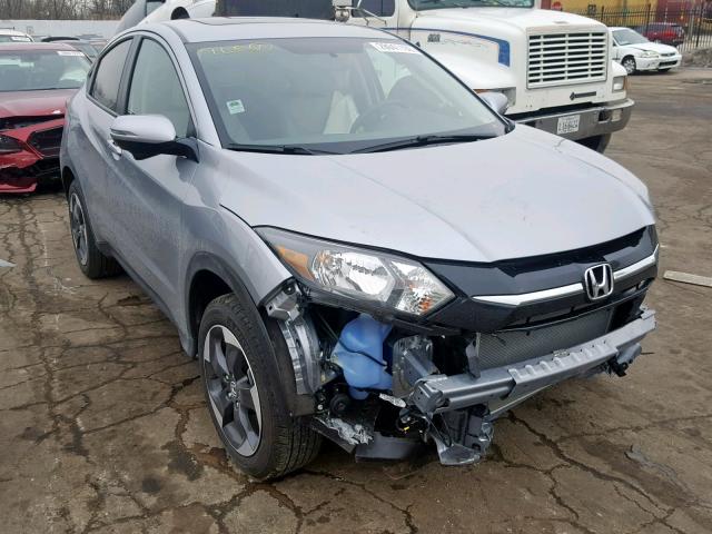 3CZRU6H56JG705181 - 2018 HONDA HR-V EX SILVER photo 1