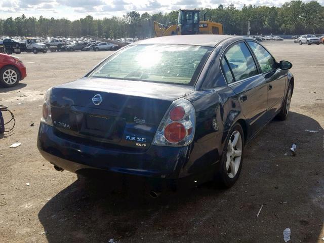 1N4BL11D55C127314 - 2005 NISSAN ALTIMA SE BLUE photo 4