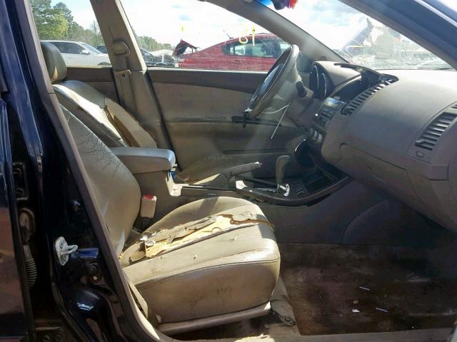 1N4BL11D55C127314 - 2005 NISSAN ALTIMA SE BLUE photo 5