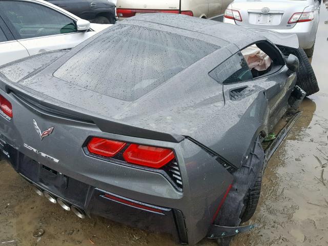 1G1YH2D74F5118555 - 2015 CHEVROLET CORVETTE S CHARCOAL photo 4