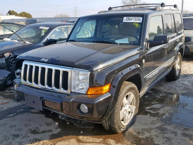 1J8HG58N36C246357 - 2006 JEEP COMMANDER შავი ფოტო 2