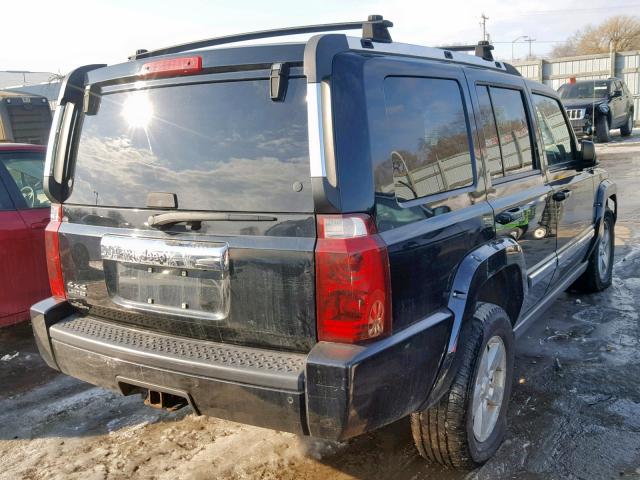 1J8HG58N36C246357 - 2006 JEEP COMMANDER შავი ფოტო 4