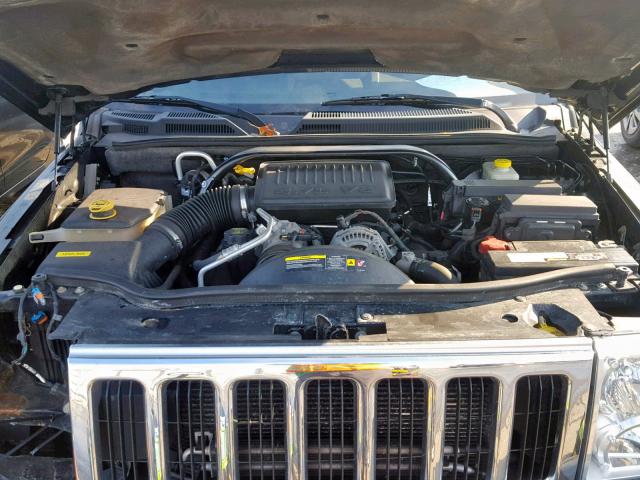 1J8HG58N36C246357 - 2006 JEEP COMMANDER შავი ფოტო 7