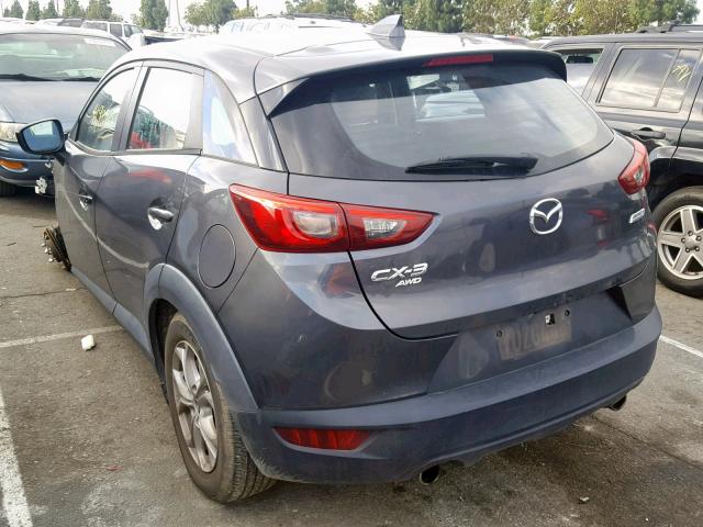 JM1DKFC72G0140617 - 2016 MAZDA CX-3 TOURI CHARCOAL photo 3