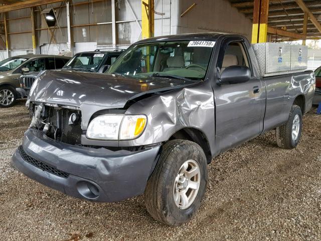 5TBJN32153S393646 - 2003 TOYOTA TUNDRA GRAY photo 2