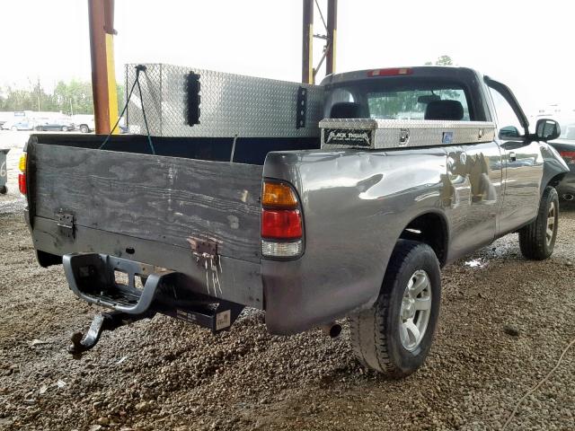 5TBJN32153S393646 - 2003 TOYOTA TUNDRA GRAY photo 4