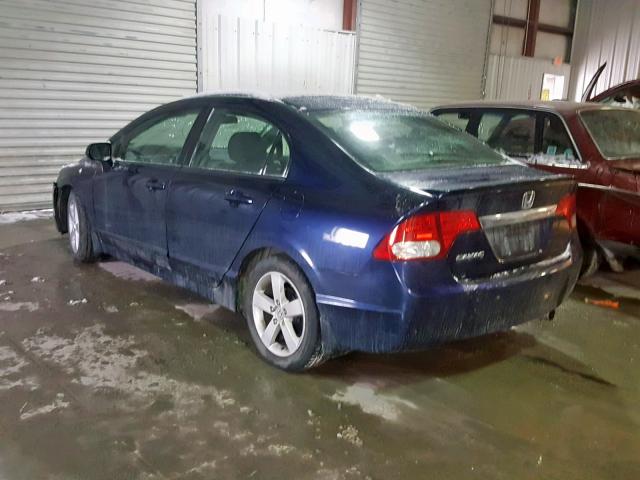 2HGFA1F69BH535353 - 2011 HONDA CIVIC LX-S BLUE photo 3