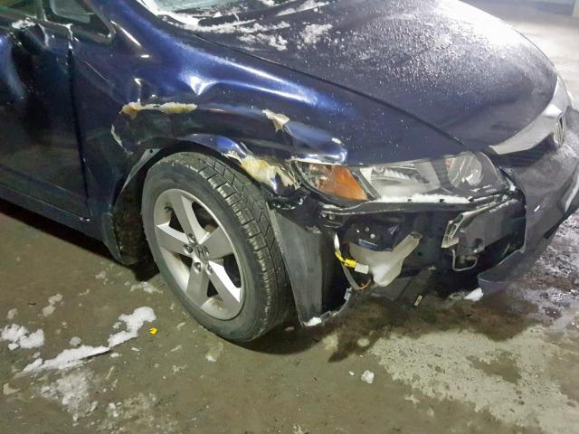 2HGFA1F69BH535353 - 2011 HONDA CIVIC LX-S 蓝色 照片 9