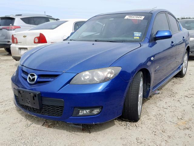 JM1BK323271622714 - 2007 MAZDA 3 S BLUE photo 2