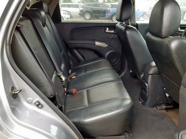 KNDJF723377445837 - 2007 KIA SPORTAGE E BLUE photo 6