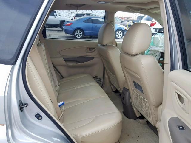 KM8JN72DX7U541795 - 2007 HYUNDAI TUCSON SE SILVER photo 6