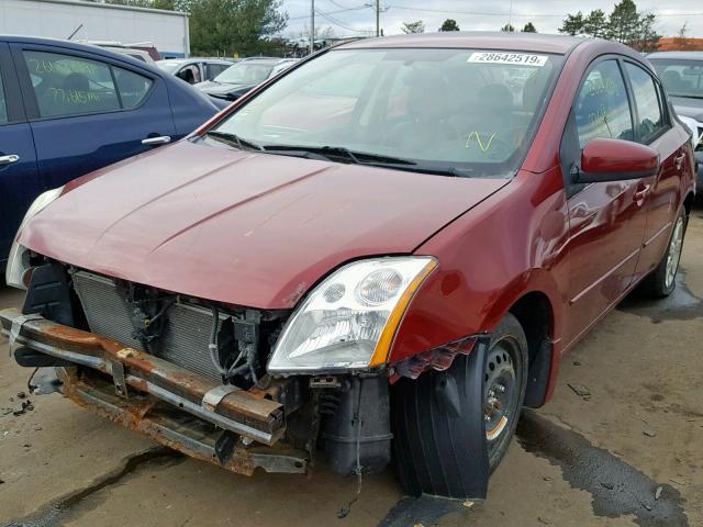 3N1AB61E78L647105 - 2008 NISSAN SENTRA 2.0 MAROON photo 2