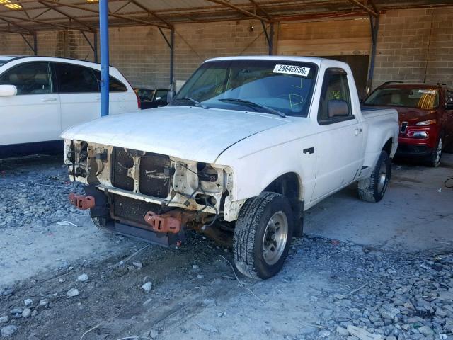 1FTYR10C0WPA55881 - 1998 FORD RANGER WHITE photo 2