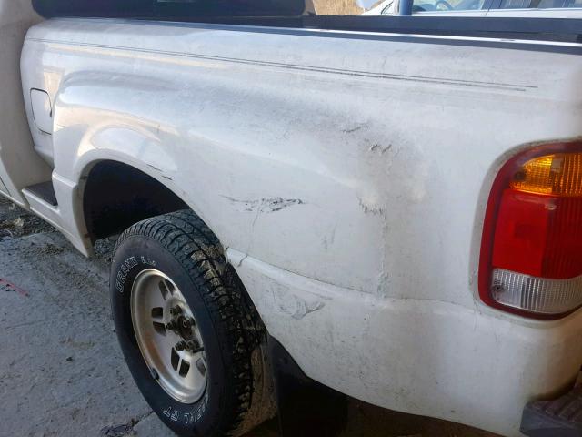 1FTYR10C0WPA55881 - 1998 FORD RANGER WHITE photo 9