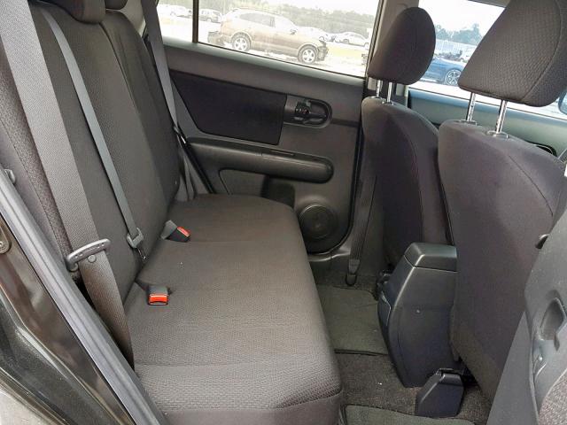 JTLKE50E081013425 - 2008 TOYOTA SCION XB BLACK photo 6