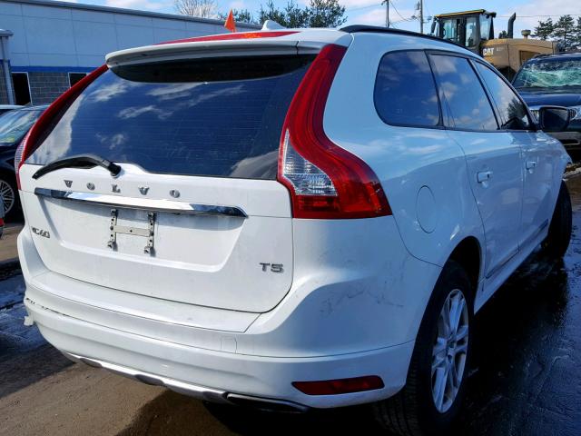 YV440MDJ2F2685169 - 2015 VOLVO XC60 T5 WHITE photo 4