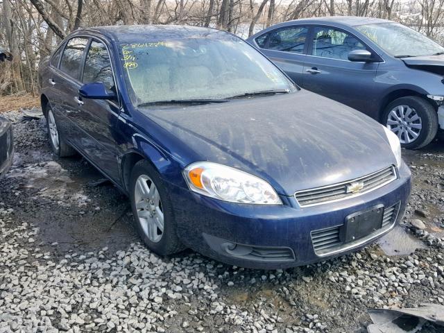 2G1WU58R079230970 - 2007 CHEVROLET IMPALA LTZ BLUE photo 1