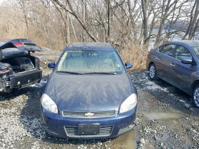 2G1WU58R079230970 - 2007 CHEVROLET IMPALA LTZ BLUE photo 9