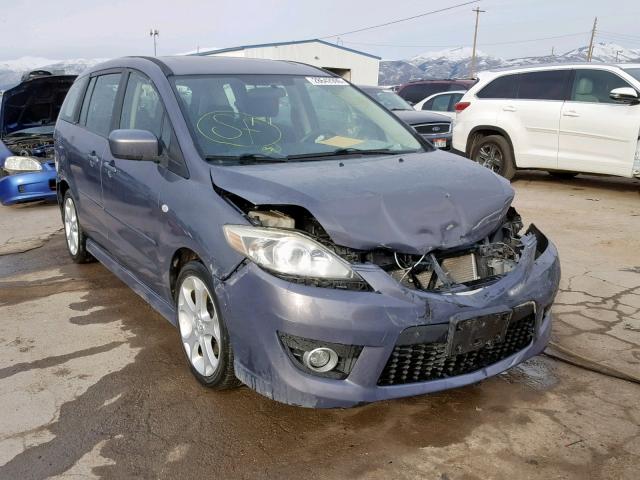 JM1CR293990329272 - 2009 MAZDA 5 GRAY photo 1