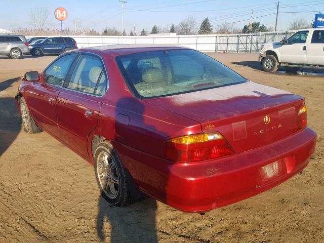 19UUA5664YA063696 - 2000 ACURA 3.2TL RED photo 3