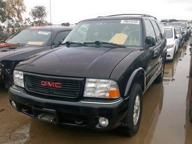 1GKDT13WXY2371573 - 2000 GMC JIMMY / EN BLACK photo 2