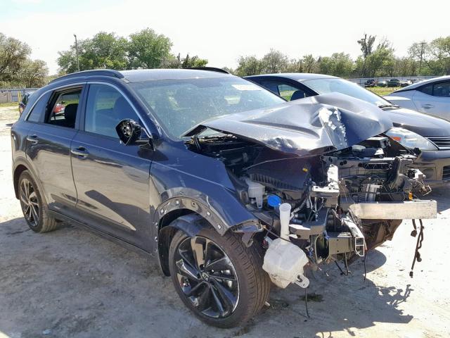 KNDCC3LC1J5134998 - 2018 KIA NIRO EX GRAY photo 1