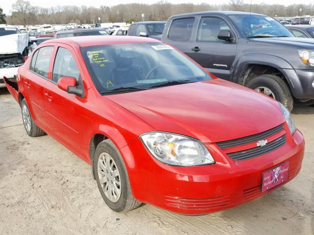 1G1AD5F53A7130901 - 2010 CHEVROLET COBALT 1LT RED photo 1