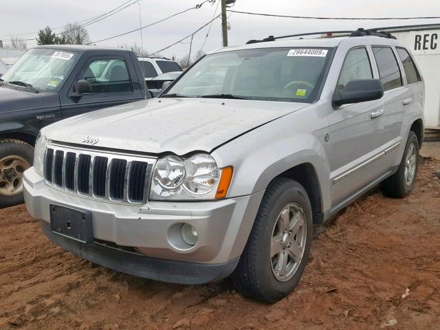 1J4HR58256C361463 - 2006 JEEP GRAND CHER GRAY photo 2