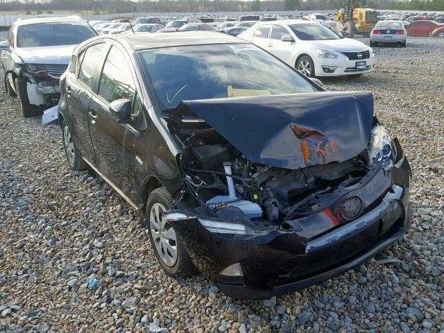 JTDKDTB36E1565182 - 2014 TOYOTA PRIUS C BLACK photo 1