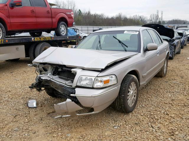 2MEFM75V66X647264 - 2006 MERCURY GRAND MARQ SILVER photo 2