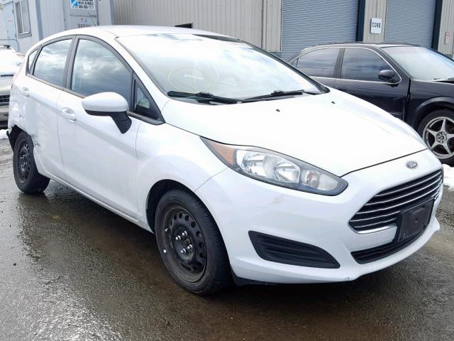 3FADP4TJ7EM117867 - 2014 FORD FIESTA S WHITE photo 1