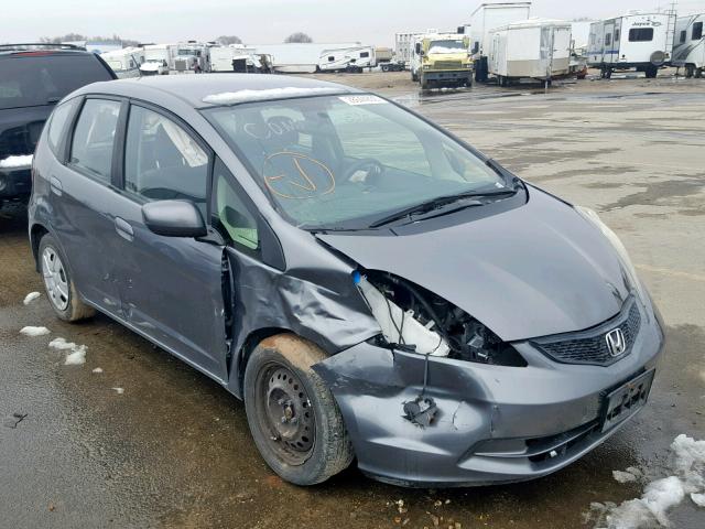 JHMGE8H39CS003936 - 2012 HONDA FIT GRAY photo 1