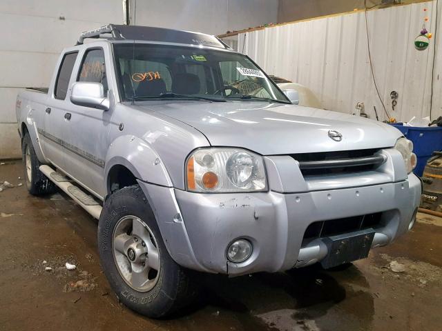 1N6ED29Y92C315439 - 2002 NISSAN FRONTIER C SILVER photo 1