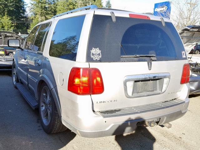 5LMFU28R34LJ15573 - 2004 LINCOLN NAVIGATOR TAN photo 3