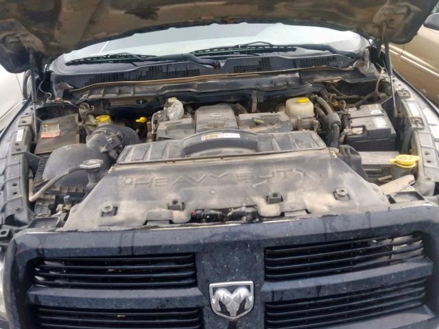 3C6TD4DL3CG249963 - 2012 DODGE RAM 2500 S შავი ფოტო 7