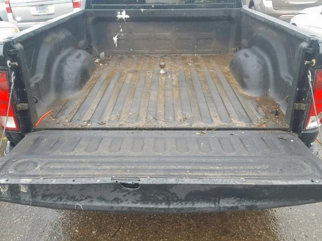 3C6TD4DL3CG249963 - 2012 DODGE RAM 2500 S შავი ფოტო 9