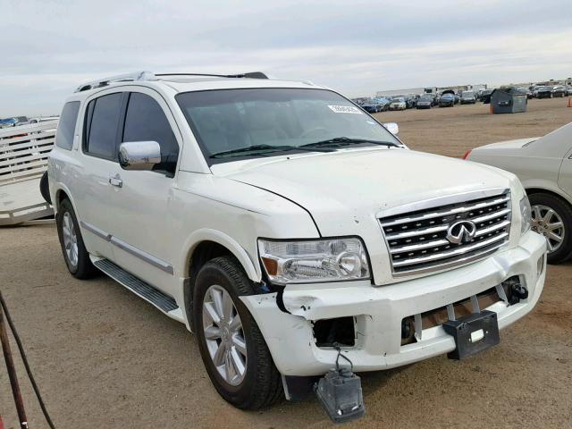 5N3AA08D28N914678 - 2008 INFINITI QX56 WHITE photo 1