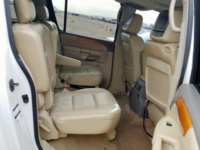 5N3AA08D28N914678 - 2008 INFINITI QX56 WHITE photo 6