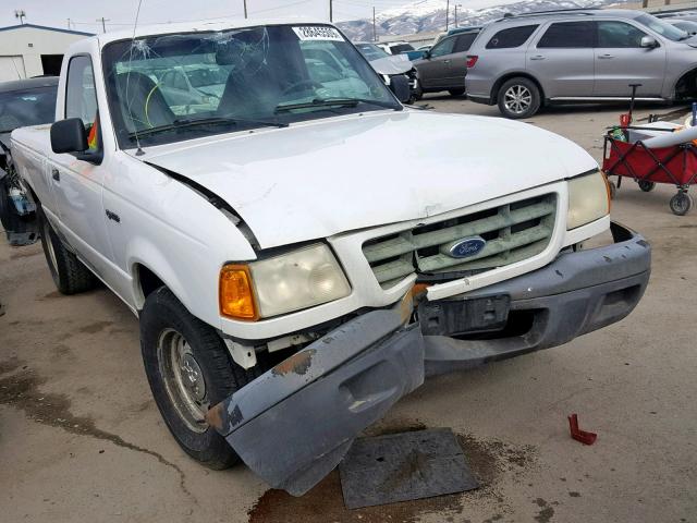 1FTYR10UX2PB15040 - 2002 FORD RANGER WHITE photo 1