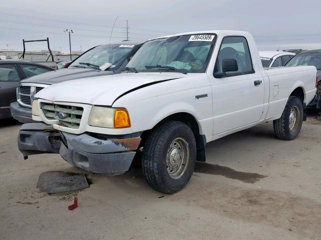 1FTYR10UX2PB15040 - 2002 FORD RANGER WHITE photo 2