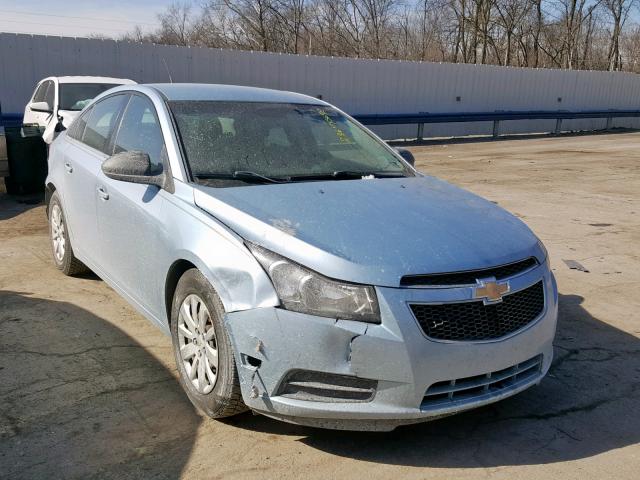 1G1PC5SH1B7290340 - 2011 CHEVROLET CRUZE LS BLUE photo 1