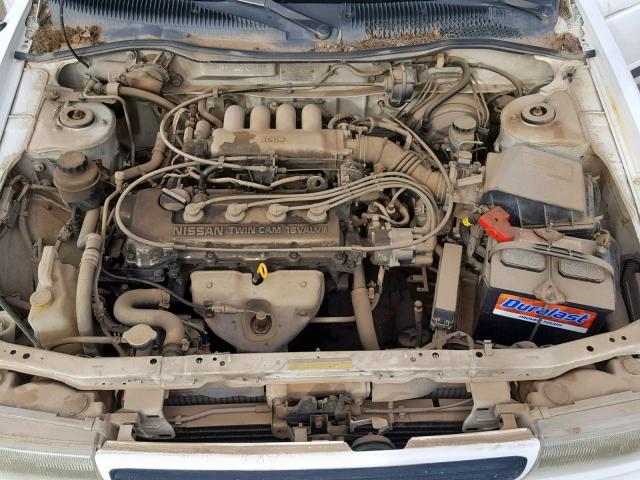 JN1EB31P8RU309284 - 1994 NISSAN SENTRA E WHITE photo 7